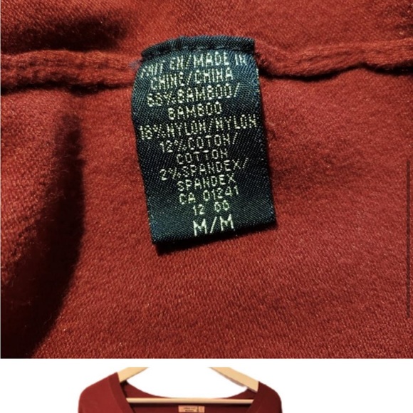 Simons Créer Vert bamboo sweater dress M - Picture 6 of 6